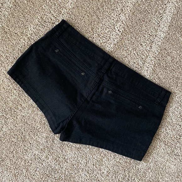 Forever 21 Black Denim Shorts - Picture 11 of 12